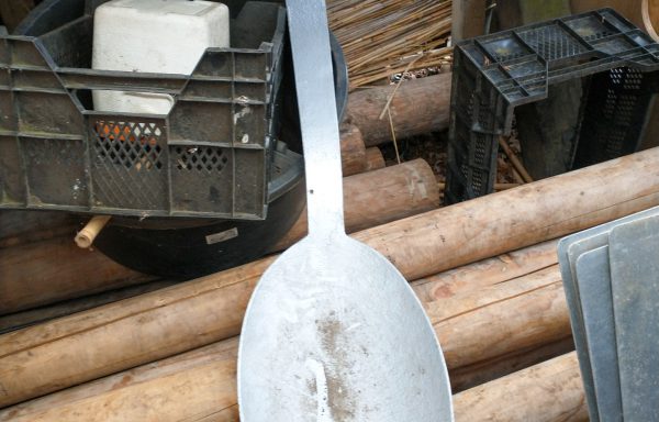 Gigantische lepel