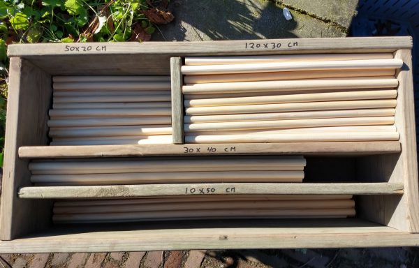 Minipionieren houten set