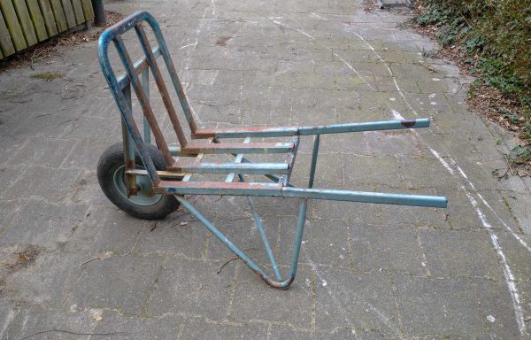 Kruiwagen voor kisten en stenen